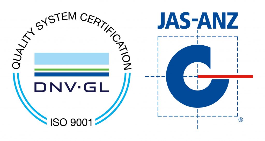 DNV GL ISO 9001 + JAS-ANZ Certification Mark - Optical Systems ...